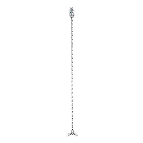 Barfly Stainless Steel Swizzle Stick - 13 3/8" Cocktail Mixing Tool, Twisted Design