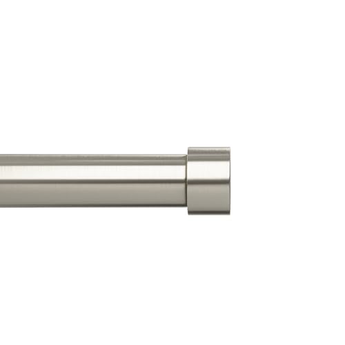 Umbra Cappa Curtain Rod ? Modern Extra Long Extendable Curtain Rod and Includes Matching Finials, Brackets & Hardware