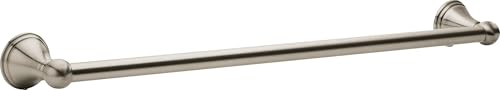 Moen Preston 24-Inch Wall-Mounted Bathroom Towel Bar - Brushed Nickel