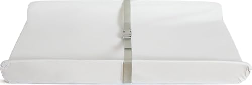 Waterproof Baby Changing Pad with Secure Grip Base and Safety Straps