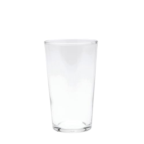 10 oz Glass Tumblers - Set of 6 Durable Clear Beverage Glasses for Cocktails