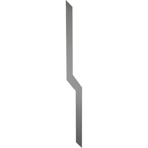 Aluminum French Cleat 14.5-Inch Wall Mount Hardware - 2-Piece Set