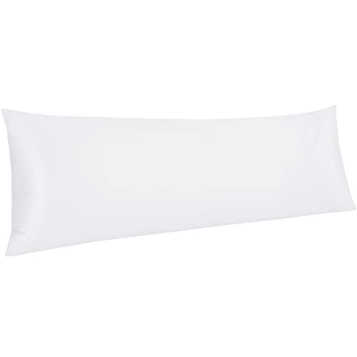 500 Thread Count Egyptian Cotton Sateen Body Pillowcase, 20 x 54 Inch