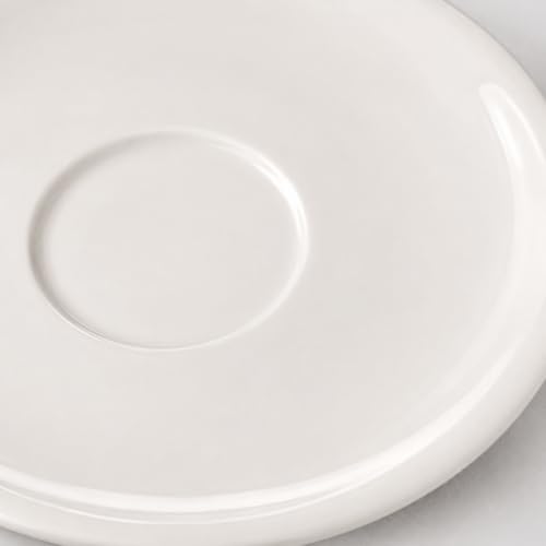 Villeroy & Boch Artesano Original Tea Cup Saucer - Creamy White, 6.25 Inch