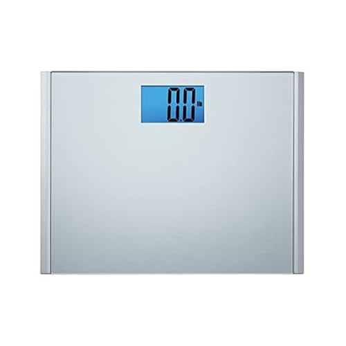 Digital Bathroom Scale with 440-lb Capacity & Step-On Technology