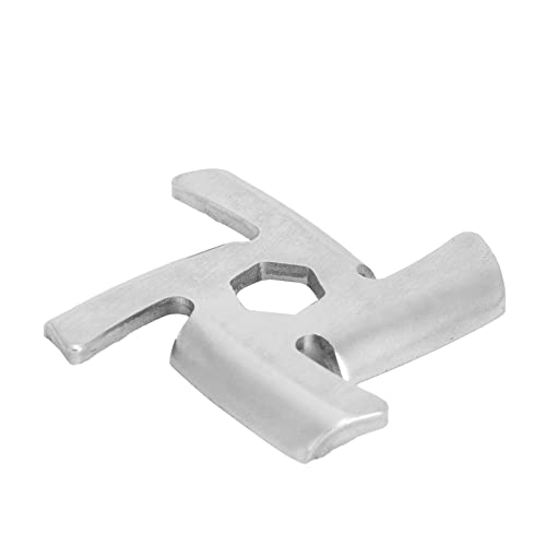 Size 5 Stainless Steel Meat Grinder Blade Replacement for Kitchen Mixers