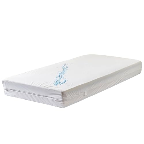 Kingnex Twin XL Waterproof Mattress Encasement - 6-Sided Zippered Protector