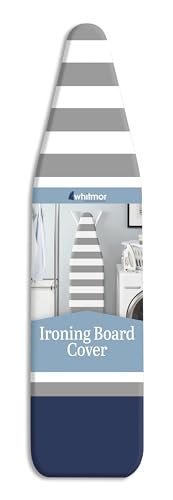 Reversible Ironing Board Cover and 9mm Thick Pad, 54x15 Inch