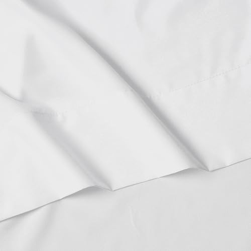 Elegant Comfort 4-Piece King Sheet Set - Deep Pocket Microfiber Bedding, White