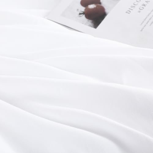 Oversized King Duvet Cover 120x120 Inch - Ultra Soft Microfiber