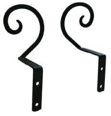 Scroll Design Decorative Curtain Swag Holdback