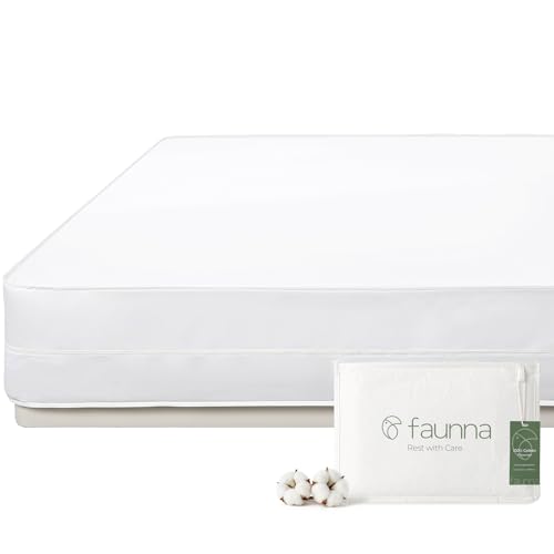 Hypoallergenic Cotton Mattress Protector - Queen Size Encasement