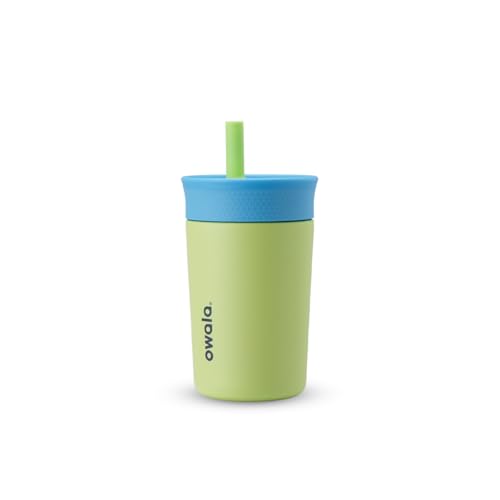 Kids Insulated Stainless Steel Tumbler Water Bottle with Straw - 12 oz