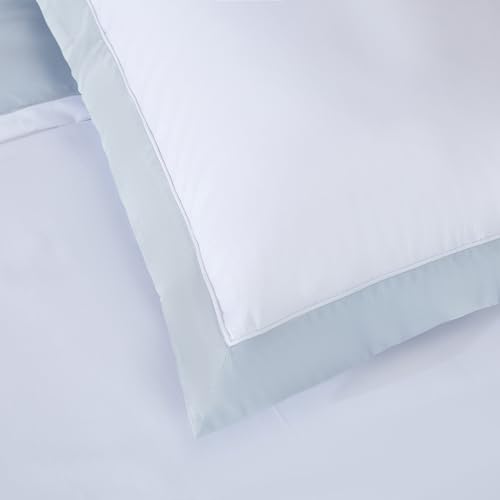 Luxury Long-Staple Cotton Euro Sham Set - 26x26 Inch, 300TC, 2 Pack
