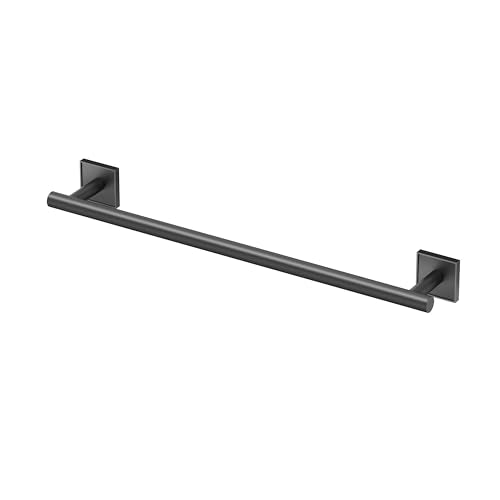 Gatco 5611MX Mode Towel Bar, 18 Inch, Matte Black