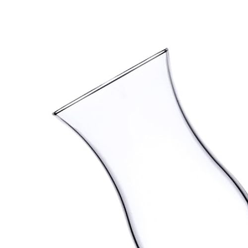 TrueCraftware 24 oz Hurricane Glass Polycarbonate Clear Drinkware for Cocktails & Beverages