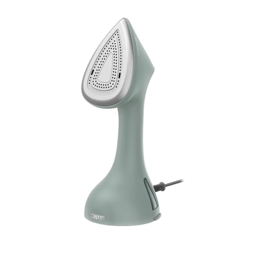 2-in-1 Fabric Steamer and Iron, 1700W Garment Steamer with Aluminum Soleplate