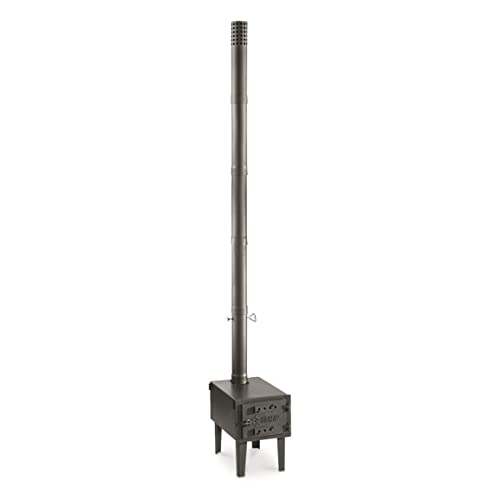 Portable Outdoor Wood Burning Stove with Chimney Pipe for Camping