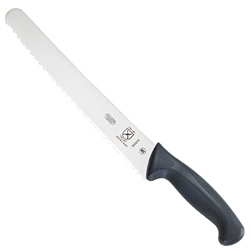 10-Inch Bread Knife with Wide Wavy Edge and Ergonomic Handle