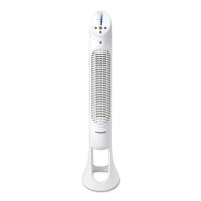 QuietSet Oscillating Tower Fan with Remote and 5 Speeds