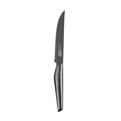 Cambridge Silversmiths Robert Irvine 10-Piece Hollow Handle Cutlery Block in Black