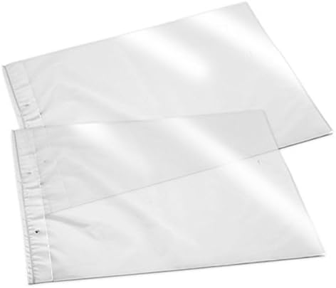 Pastry Chef's Boutique Plastic Guitar Sheets for Chocolate and Pastry Dough Work - 55 Microns (Thinner) - 100 Sheets