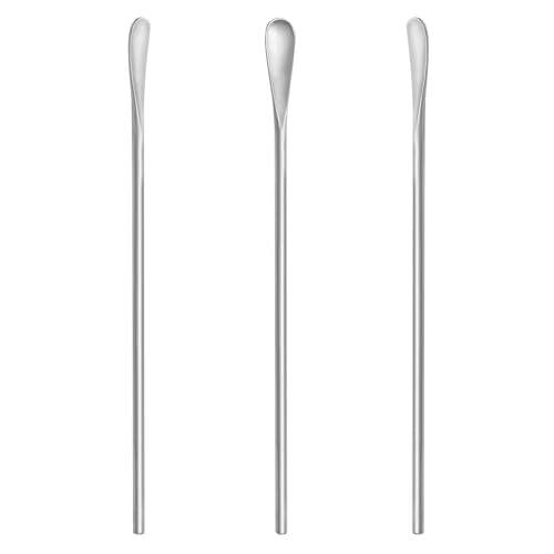 Stainless Steel Coffee & Cocktail Stirring Spoons - 3 Pack, 8.6 Inch