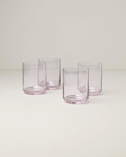 Lenox Tuscany Classics Stackable Tall Glasses Set of 4 - Blush