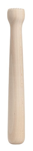HIC Kitchen Bar Wooden Muddler - 8.75-Inch Beechwood Cocktail Tool