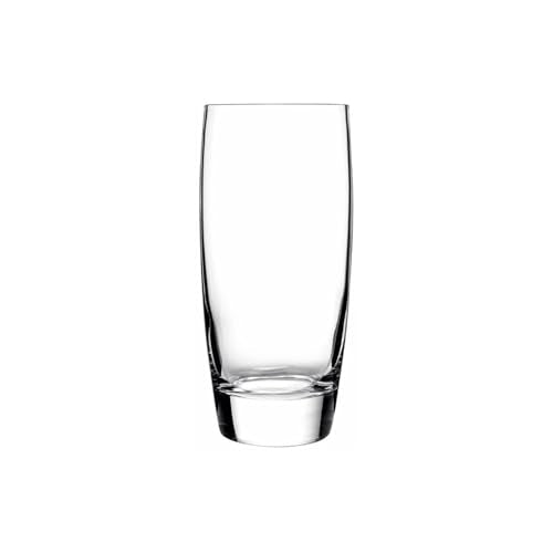 20 oz Crystal Cooler Glasses, Set of 4, Lead-Free Drinking Glassware