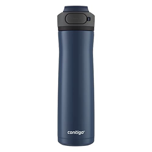 Contigo Cortland Chill Stainless Steel Water Bottle 24oz Blueberry