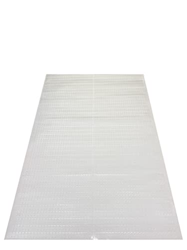Clear Vinyl Carpet Protector Runner - Waterproof Aisle Guard 2'2" x 29'