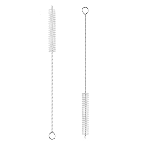 Reusable Straw Cleaner Brush Set - Extra Long 10.6" for Sippy Cup & Bottles