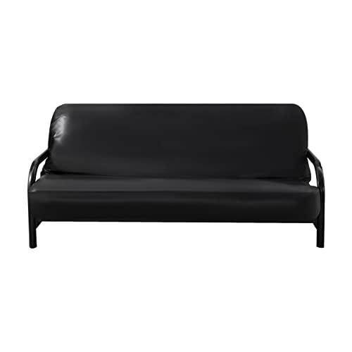 Waterproof Faux Leather Full Size Futon Cover with Zippers