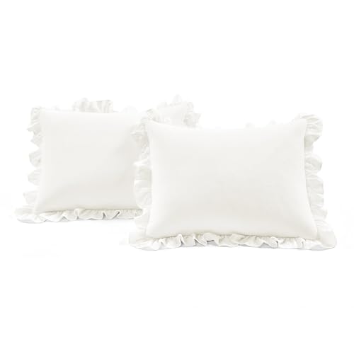 Ruffled 6-Piece Daybed Comforter Set - Blush Pink Microfiber Bedding