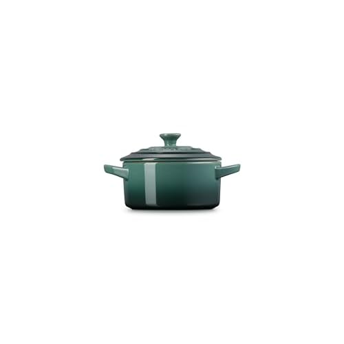 Le Creuset Stoneware Mini Round Cocotte, 8 oz., Artichaut