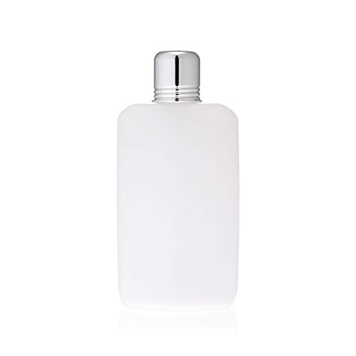 TRUE 10oz Plastic Flask with Discreet Aluminum Shot Cap - Travel & Party Ready