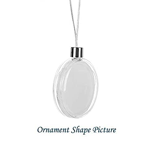 Delta Tau Delta Holiday Ornament - Round Flat Christmas Tree Decoration - Variation of THIS listing