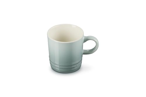 Le Creuset Stoneware Espresso Mug Sea Salt 3 oz. | Durable Nonstick Finish