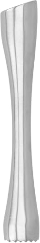8-Inch Stainless Steel Cocktail Muddler - Heavy Duty Bar Tool for Fruit & Ice Crushing
