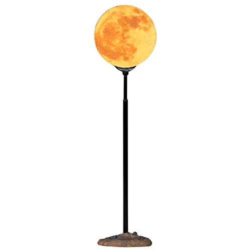 Lighted Extendable Moon Accessory for Village Displays, 12-Inch Tall