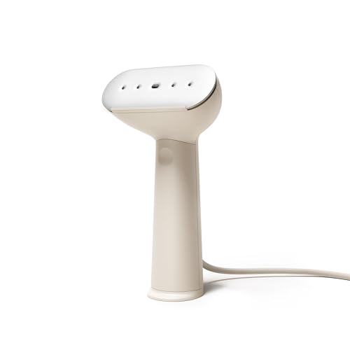 Handheld Clothes Steamer and Iron, 1200W Garment Wrinkle Remover, Beige