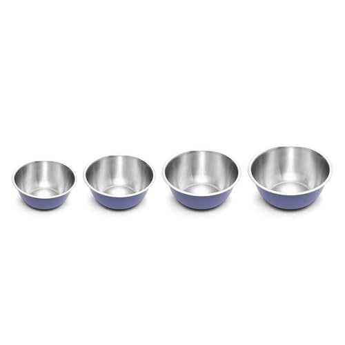 Fox Run Stainless Steel Mixing Bowl, Purple, 10.75 Quart