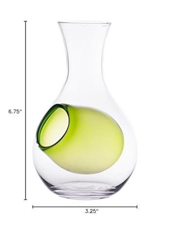 Urban Tokyo Green Pocket Japanese Sake Set with Ice Cavity Decanter & Cups