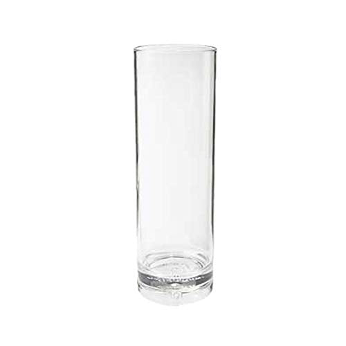 Get 14 oz Plastic Tom Collins Glasses - Clear SAN BPA-Free Set of 24