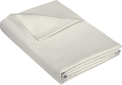Japanese Floor Futon Mattress Cover - Washable Tatami Mat, 84" L x 43" W, Beige