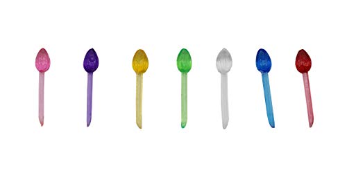 Mini Flame Pin Lights for Ceramic Christmas Trees - 250 Piece Multi-Color