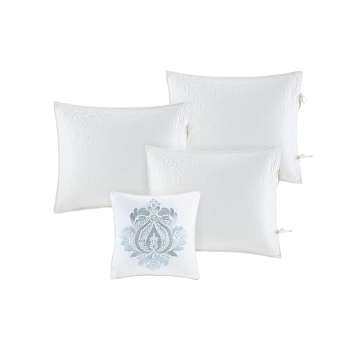 Reversible Cotton Daybed Cover Set - 6-Piece All Season Bedding Set with Shams