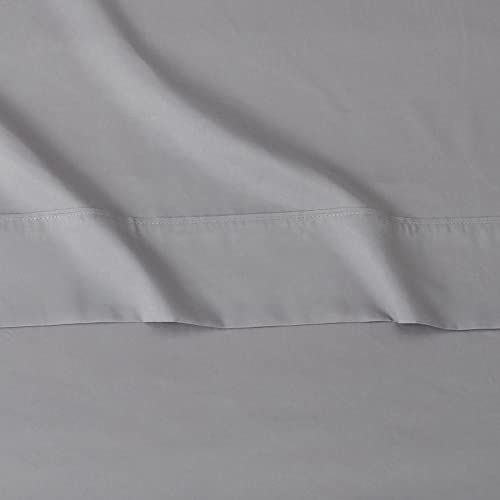 Amazon Basics Microfiber 4-Piece Bed Sheet Set, Full, Dark Gray