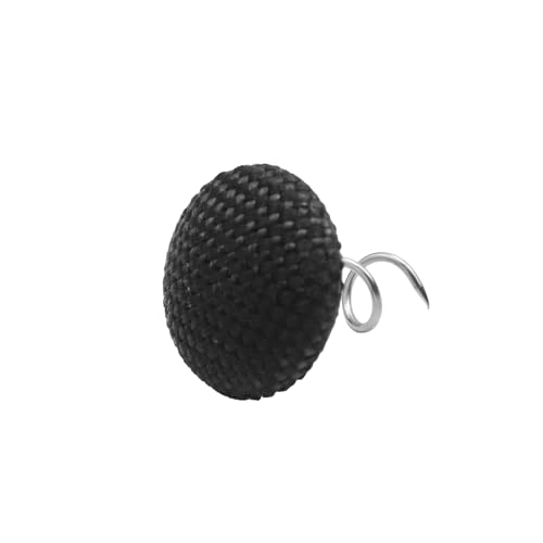 30 Pack Black Twist Pins for Upholstery and Fabric Fixing